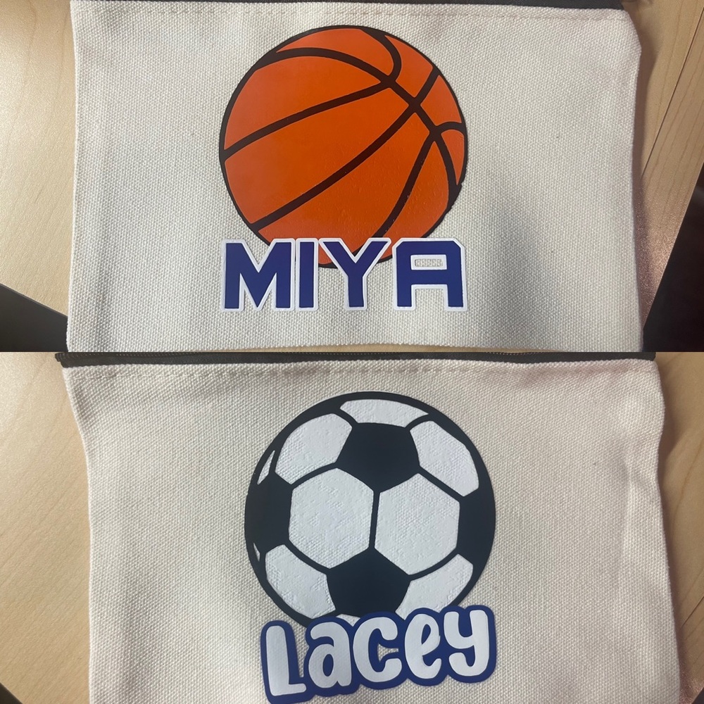 Customizable Makeup Bag or pencil bag - Picture 7 of 7